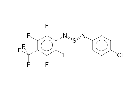 N-(4-TRIFLUOROMETHYLTETRAFLUOROPHENYL)-N'-PARA-CHLOROPHENYLTHIODIIMIDE