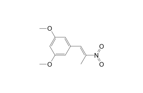 3,5-Dimethoxy-B-methyl-B-nitro-styrene