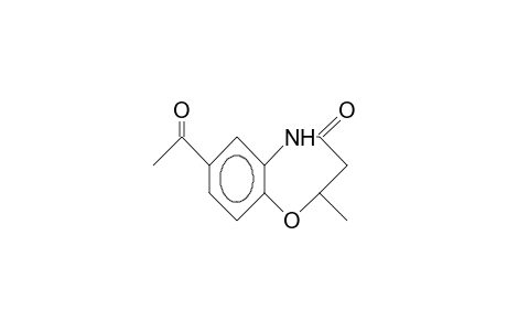 7-Acetyl-2-methyl-2,3-dihydro-(1,5)benzoxazepin-4(5H)-one