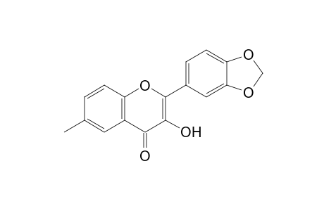 3-Hydroxy-6-methyl-3',4'-methylenedioxy-flavone