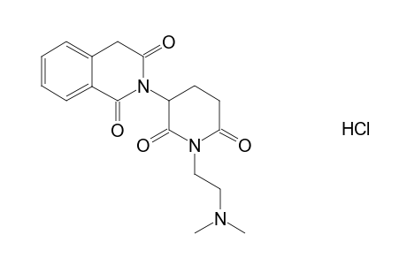 2-(3-(1,3-dioxo-1H-benzo[de]isoquinolin-2(3H)-yl)-2,6-dioxopiperidin-1-yl)-N,N-dimethylethanaminium chloride