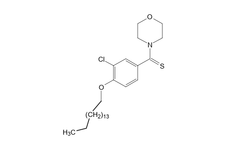 4-[3-chloro-4-(hexadecyloxy)thiobenzoyl]morpholine