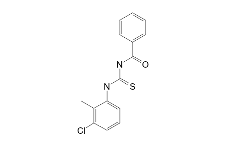 1-benzoyl-3-(3-chloro-o-tolyl)-2-thiourea