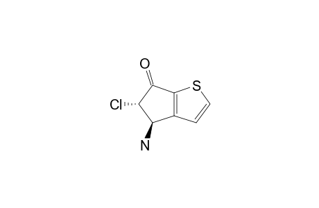 TRANS-4-AMINO-5-CHLORO-5,6-DIHYDRO-4H-CYClOPENTA-[B]-THIOPHEN-6-ONE