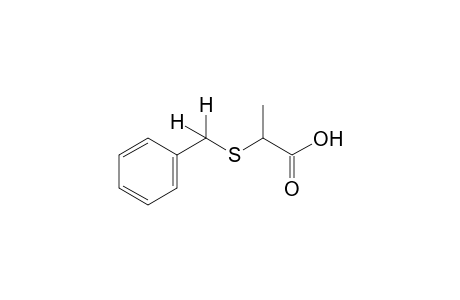 2-(benzylthio)propionic acid