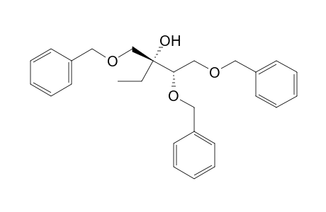 (2R,3S-1,3,4-Tri-O-Benzyl-2-ethylbutane-1,2,3,4-tetraol