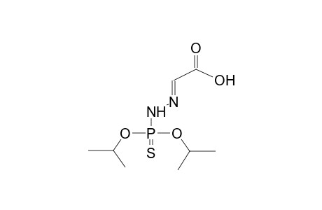 N-DIISOPROPOXYTHIOPHOSPHORYLHYDRAZONOACETIC ACID