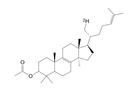 21-DEUTERO-LANOSTA-8,24-DIEN-3-YL ACETATE