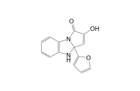 3a-(2-furyl)-2-hydroxy-3a,4-dihydro-1H-pyrrolo[1,2-a]benzimidazol-1-one