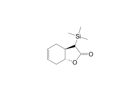 TRANS-(3A,4,7,7A-TETRAHYDRO)-3-TRIMETHYLSILYL-2(3H)-BENZOFURANONE;MAJOR-ISOMER