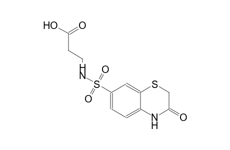 beta-alanine, N-[(3,4-dihydro-3-oxo-2H-1,4-benzothiazin-7-yl)sulfonyl]-