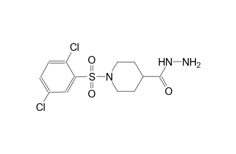 1-[(2,5-dichlorophenyl)sulfonyl]-4-piperidinecarbohydrazide