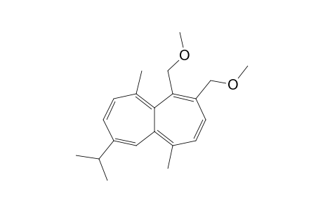 4,5-bis(Methoxymethyl)-1,6-dimethyl-9-(1'-methylethyl)heptalene