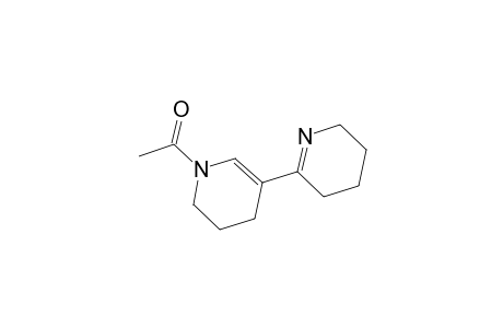 2,3'-Bipyridine, 1'-acetyl-1',3,4,4',5,5',6,6'-octahydro-