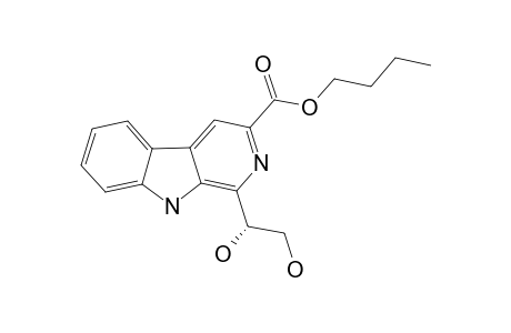 DICHOTOMINE-D;BUTYL-(R)-1-(1,2-DIHYDROXYETHYL)-9H-PYRIDO-[3,4-B]-INDOLE-3-CARBOXYLATE