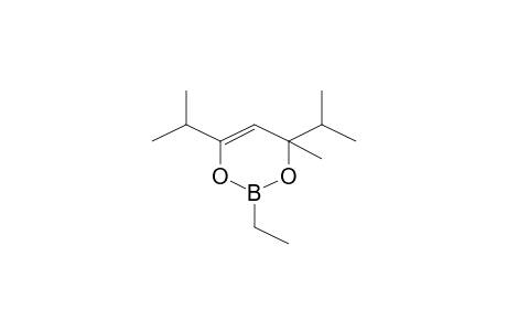 2-Ethyl-4,6-diisopropyl-4-methyl-4H-1,3,2-dioxaborinine