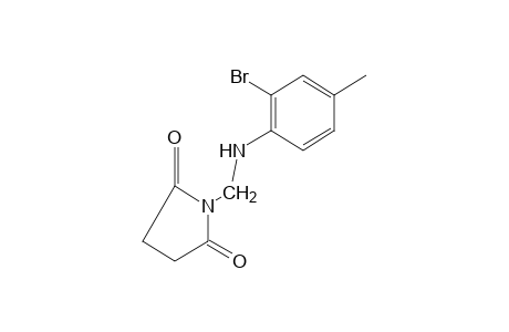 SUCCINIMIDE, N-//2-BROMO- P-TOLUIDINO/METHYL/-,