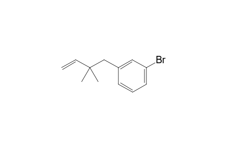 1-Bromo-3-(2,2-dimethylbut-3-en-1-yl)benzene