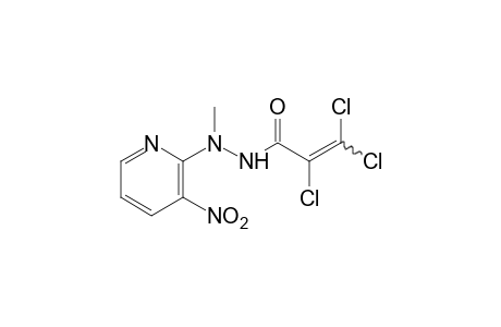 trichloroacrylic acid, 2-methyl-2-(3-nitro-2-pyridyl)hydrazide