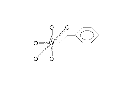 (2-Phenyl-ethyl)-pentacarbonyl tungsten anion