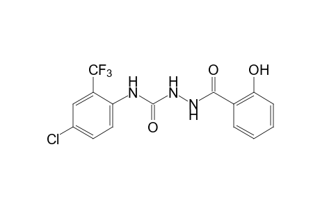 4-(4-CHLORO-alpha,alpha,alpha-TRIFLUORO-o-TOLYL)-1-SALICYLOYLSEMICARBAZIDE