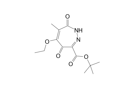 tert-Butyl 5-ethoxy-6-methyl-4,7-edioxo-1,2(1H)-diazepine-3-carboxylate