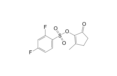 2,4-difluorobenzenesulfonic acid, 2-methyl-5-oxo-1-cyclopenten-1-yl ester