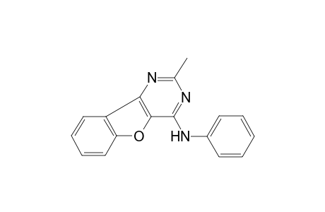 2-methyl-N-phenyl[1]benzofuro[3,2-d]pyrimidin-4-amine