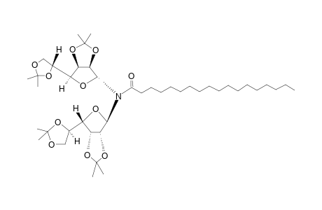 N,N-BIS-(2,3:5,6-DI-O-ISOPROPYLIDENE-ALPHA-D-MANNOFURANOSYL)-OCTADECANAMIDE