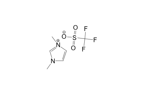 1,3-DIMETHYL-IMIDAZOLIUM-TRIFLUOROMETHANESULFONATE;[C5H9N2][CF3SO3]