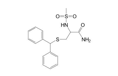 L-3-[(DIPHENYLMETHYL)THIO]-2-(METHANESULFONAMIDO)PROPIONAMIDE