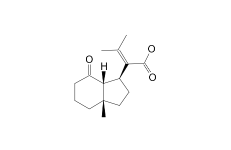 (1R*,3AR*,7AS*)-HEXAHYDRO-ALPHA-ISOPROPYLIDEN-3A-METHYL-7-OXO-1-INDAN-ACETIC-ACID