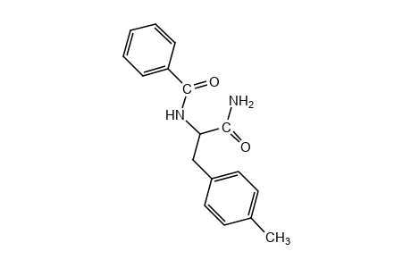 N-(alpha-carbamoyl-p-methylphenethyl)benzamide