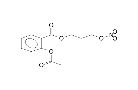 3-nitrooxypropyl 2-acetyloxybenzoate