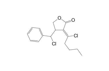 (3Z)-3-(1-chloranylpentylidene)-4-[chloranyl(phenyl)methyl]oxolan-2-one