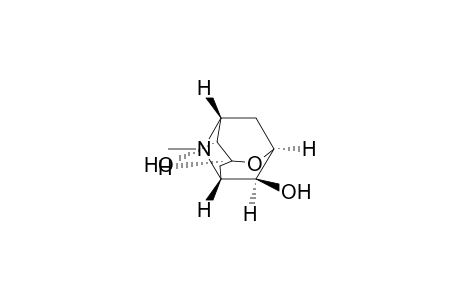 2-Oxa-6-azatricyclo[3.3.1.1(3,7)]decane-4,8-diol, 6-methyl-, (1.alpha.,3.beta.,4.alpha.,5.beta.,7.beta.,8.beta.)-