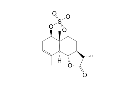 1[ALPHA]-SULFATE-5[ALPHA],6[BETA]-H-EUDESMA-3-EN-12,6[ALPHA]-OLIDE