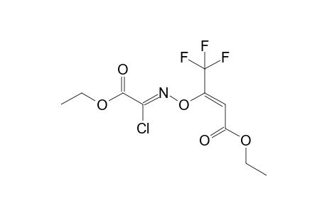 ETHYL-(Z,Z)-3-(((CARBETHOXY)-CHLOROMETHYLENE)-AMINO)-OXY-4,4,4-TRIFLUORO-BUTENOATE