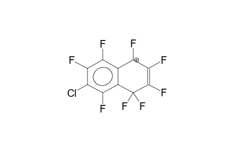 7-CHLOROPERFLUORO-1-NAPHTHALENONIUM CATION