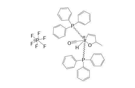 [IR-H-(CO)[KAPA(2)-(C,O)-CH=CHC(ME)=O]-(PPH3)2]-PF6