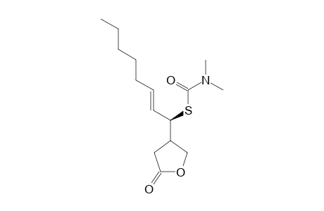 (1'R*,2'E,3R*)-3-[1'-(N,N-DIMETHYLCARBAMOYLTHIO)-OCT-2'-ENYL]-BUTAN-4-OLIDE