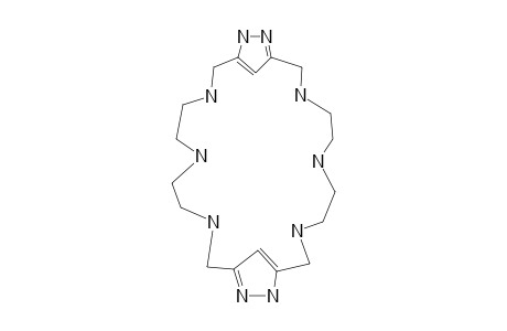 3,6,9,12,13,16,19,22,25,26-DECAAZATRICYCLO-[22.2.1.1(11,14)]-OCTACOSA-1(27),11,14(28),24-TETRAENE