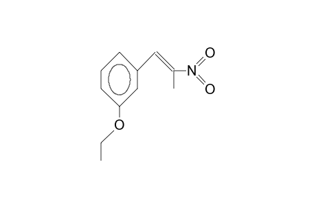 trans-3-Ethoxy-B-methyl-B-nitro-styrene