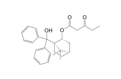 (1S,2R,4R)-1-(Hydroxydiphenylmethyl)-7,7-dimethylbicyclo[2.2.1]heptan-2-yl 3-oxopentanoate