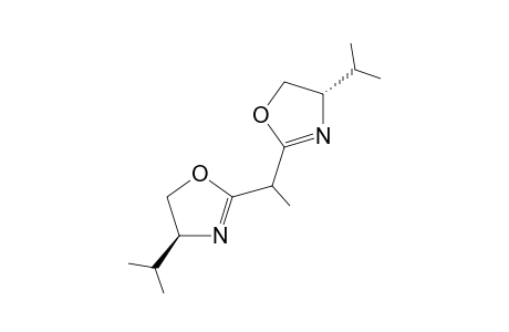 (4S)-4-isopropyl-2-[1-[(4S)-4-isopropyl-2-oxazolin-2-yl]ethyl]-2-oxazoline