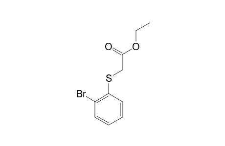 ETHYL-[(2-BROMOPHENYL)-THIO]-ACETATE