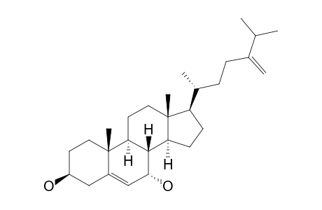 Ergosta-5,24(28)-diene-3.beta.,7.alpha.-diol