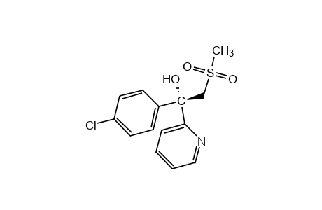 (+/-)-alpha-(p-CHLOROPHENYL)-alpha-[(METHYLSULFONYL)METHYL]-2-PYRIDINEMETHANOL