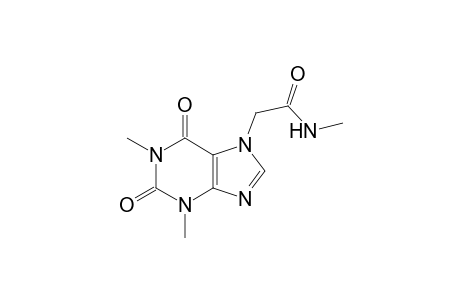 1,3-dimethyl-2,6-dioxo-N-methyl-1,2,3,6-tetrahydropurine-7-acetamide