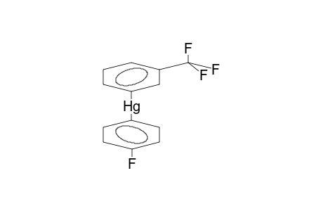 4-FLUOROPHENYL(3-TRIFLUOROMETHYLPHENYL)MERCURY